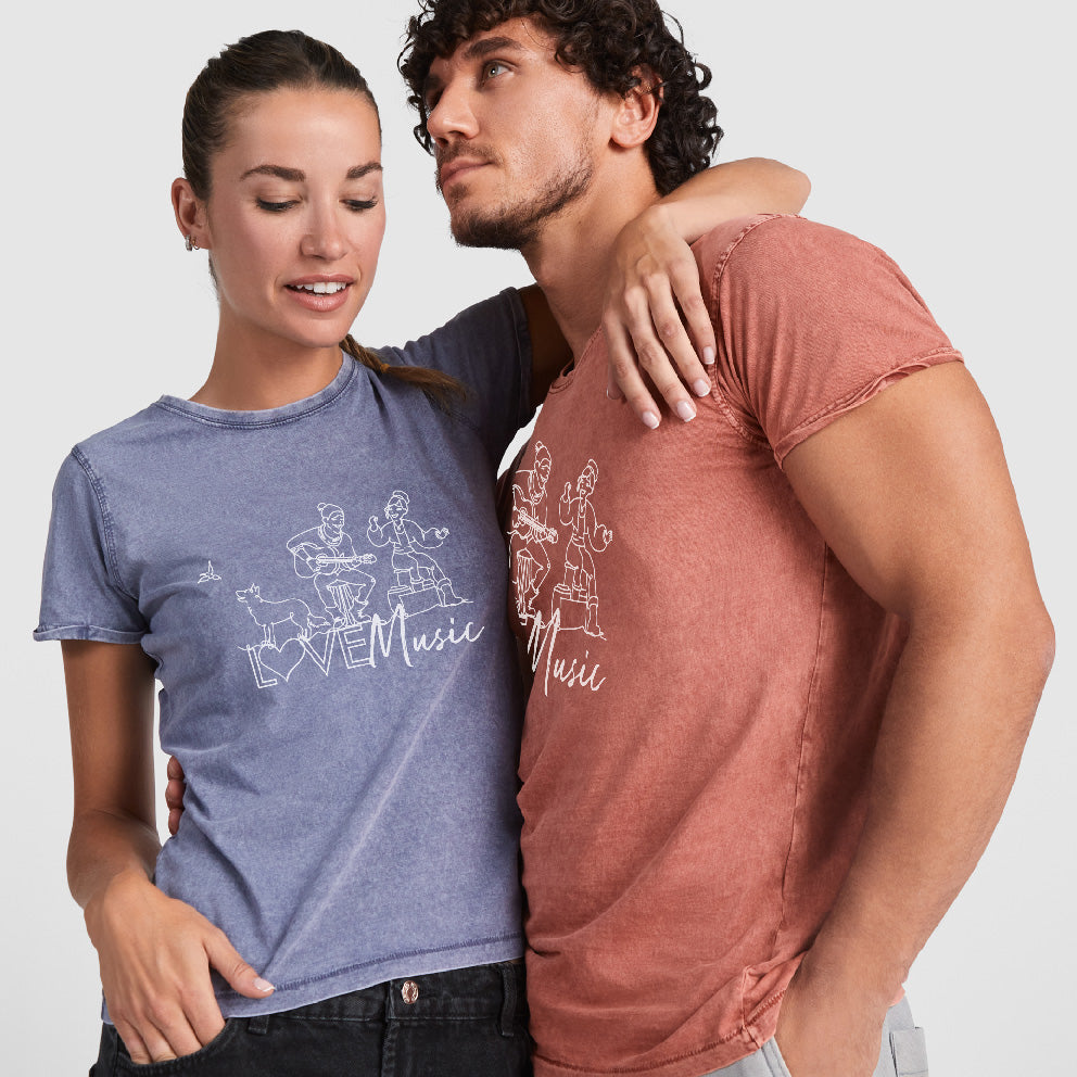 Camiseta mujer LOVE MUSIC