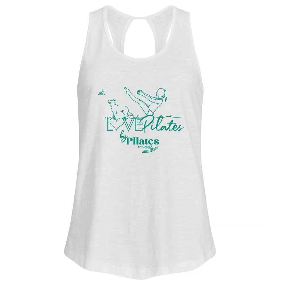 Camiseta de tirantes LOVE PILATES by PILATES EN CATALÀ