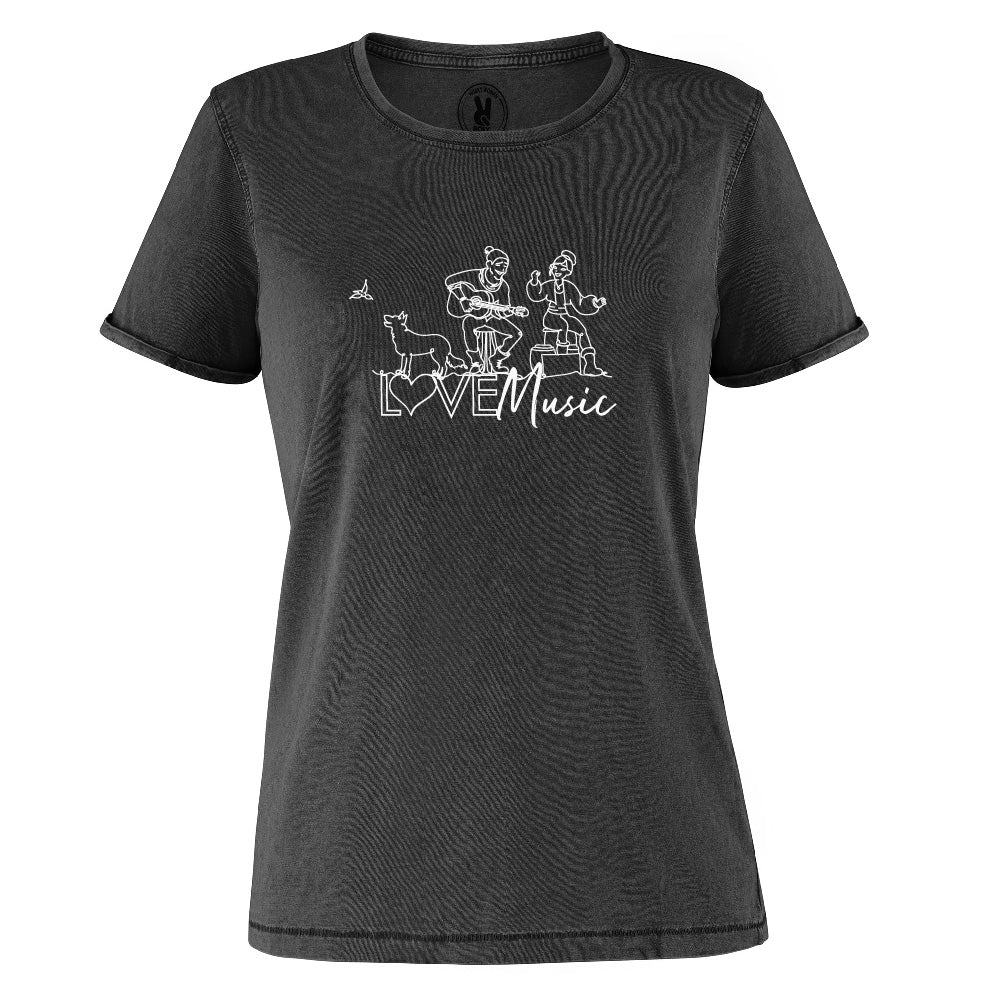 Camiseta mujer LOVE MUSIC