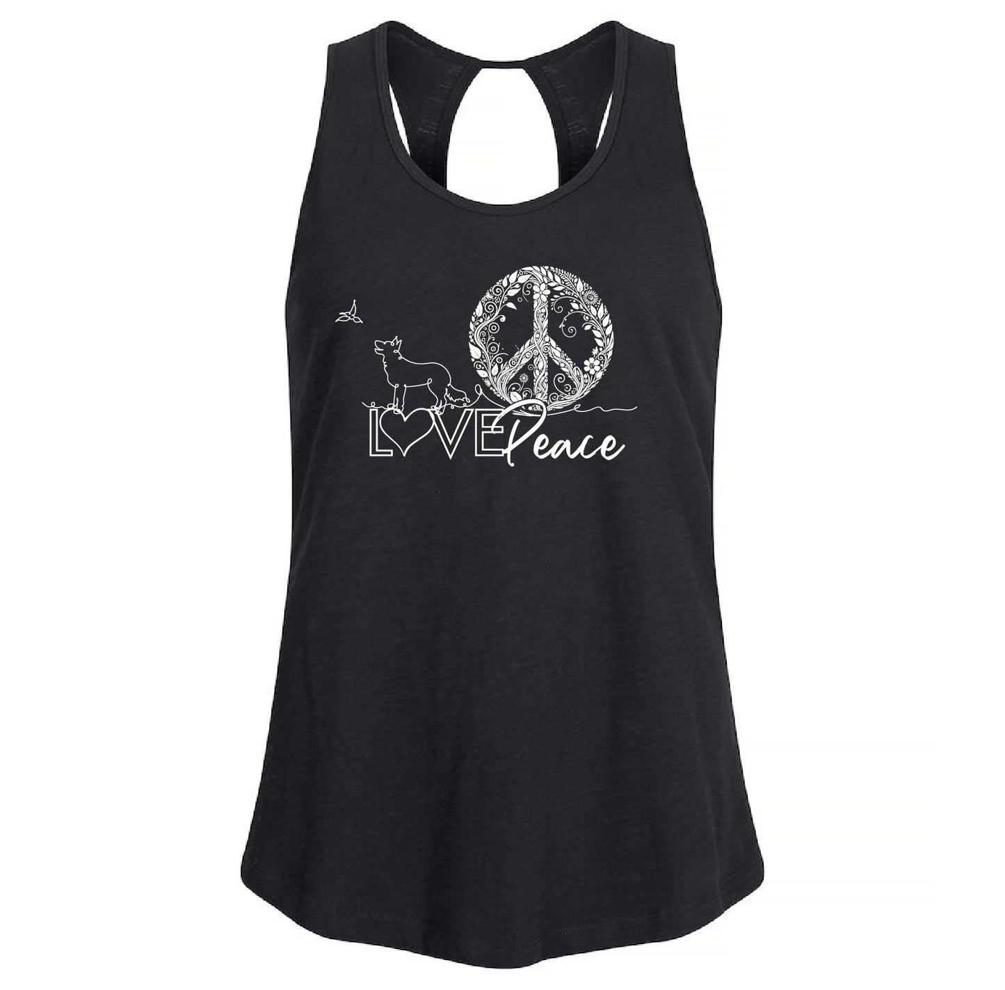 Samarreta tirants LOVE PEACE