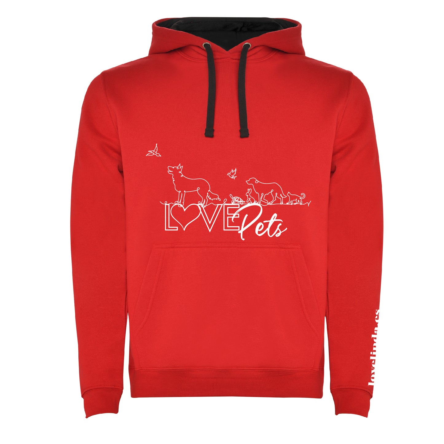Sudadera con capucha niños LOVE PETS