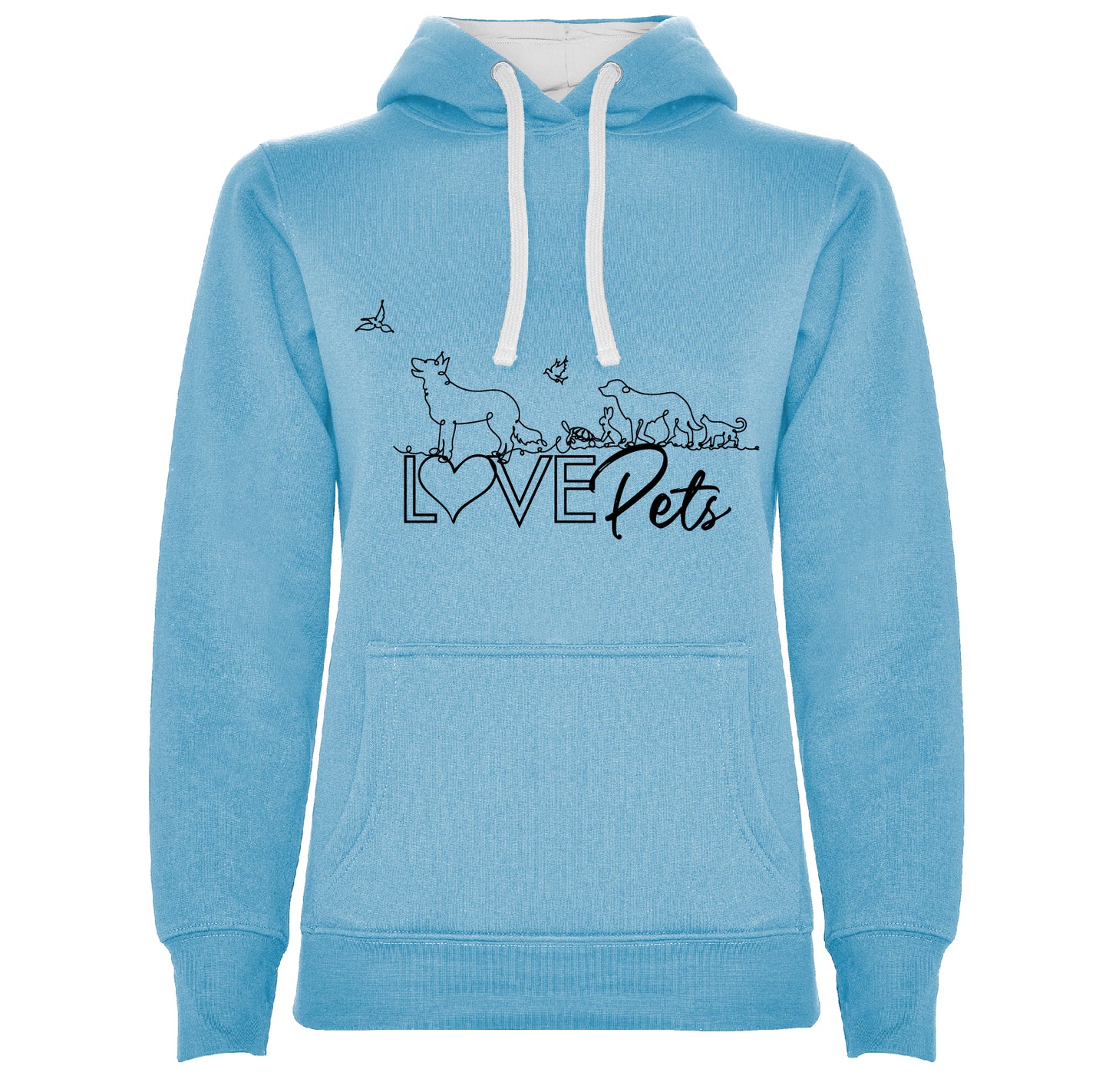 Sudadera con capucha mujer LOVE PETS