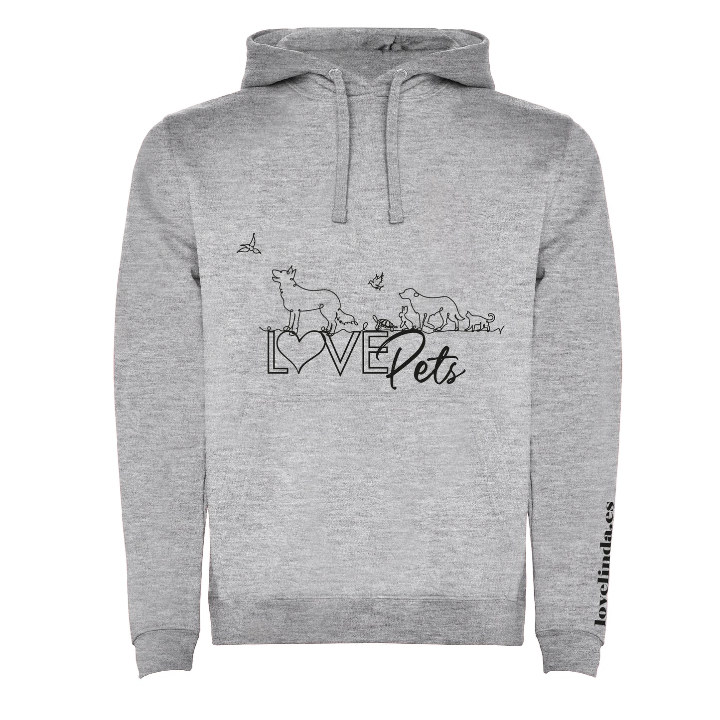 Sudadera con capucha niños LOVE PETS
