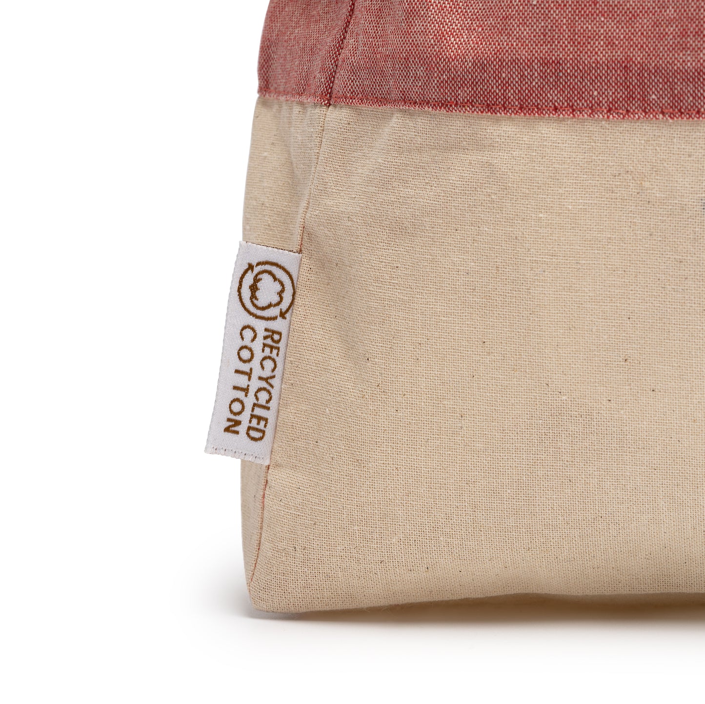 Bolsa de algodón reciclado LOVE SHOPPING