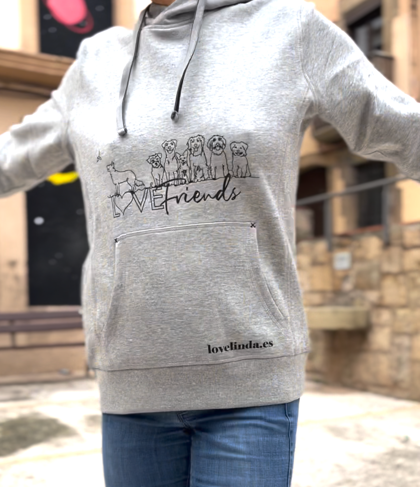 Dessuadora per a dona LOVE FRIENDS