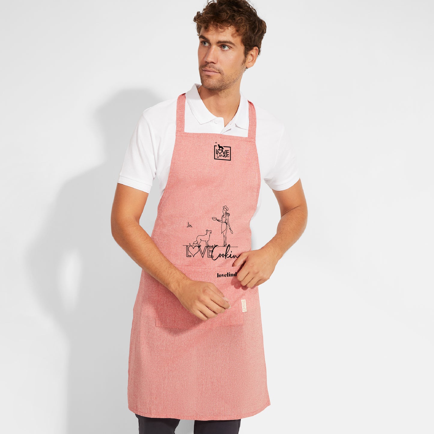 Delantal LOVE COOKING