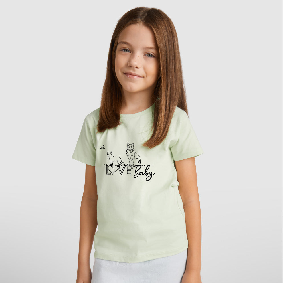 Camiseta PERSONALIZADA para toda la familia LOVE MY PET