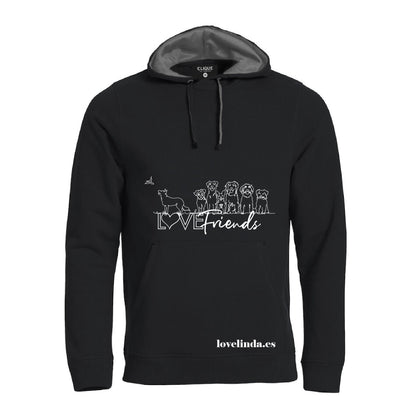 Dessuadora per a home LOVE FRIENDS