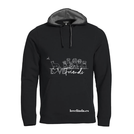 Sudadera para hombre LOVE FRIENDS