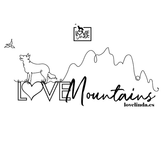 Vinilo para coche LOVE MOUNTAINS