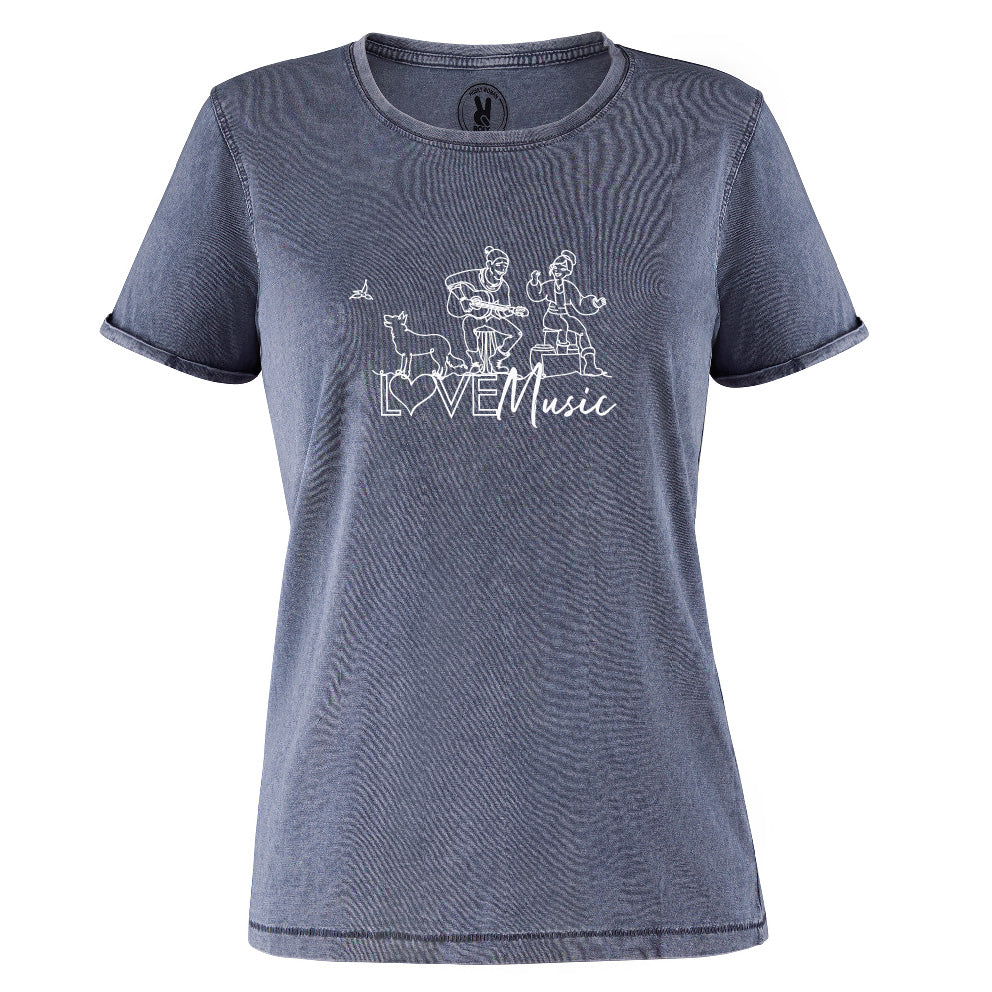 Camiseta mujer LOVE MUSIC
