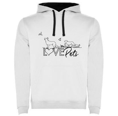 Sudadera con capucha hombre LOVE PETS
