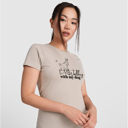 Camiseta LOVE WALKING with my dog