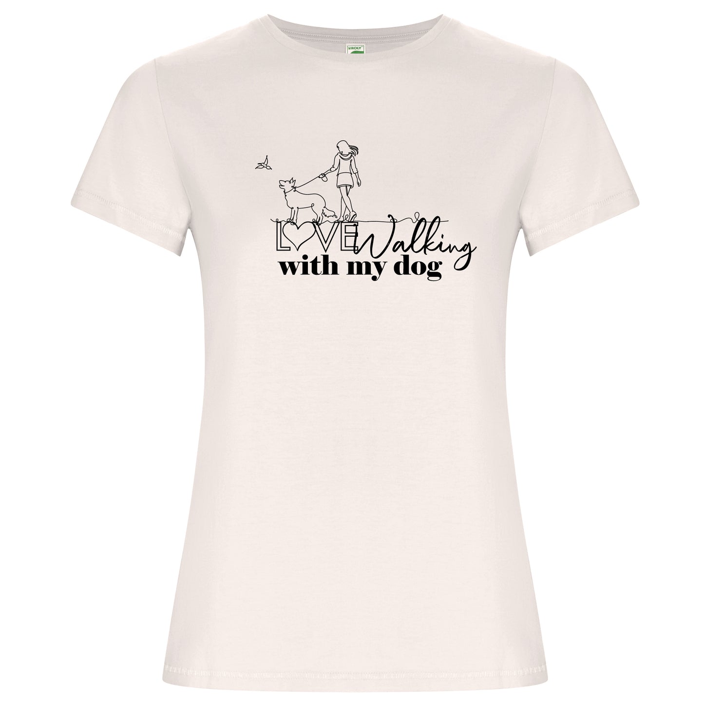 Camiseta LOVE WALKING with my dog