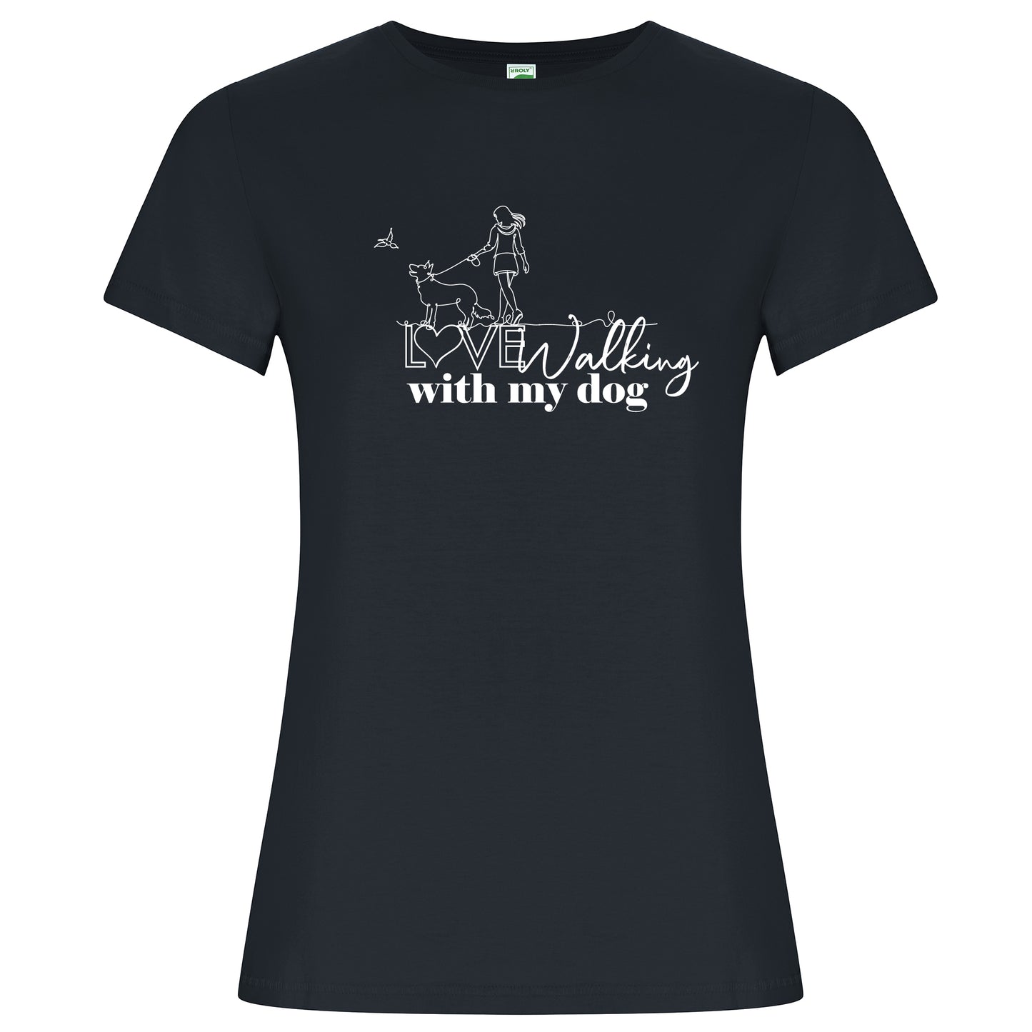 Camiseta LOVE WALKING with my dog