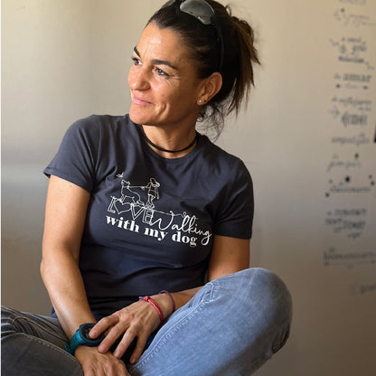 Camiseta LOVE WALKING with my dog